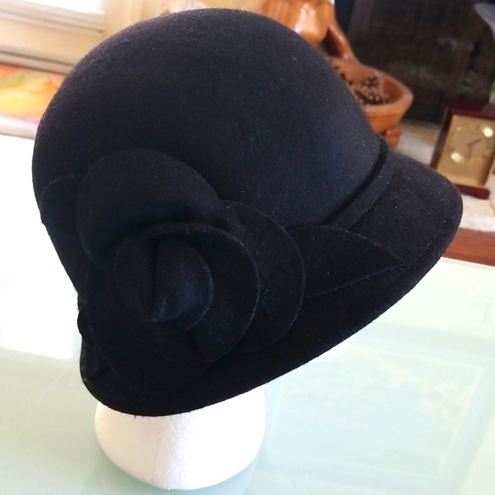 100% Wool Keystone Cop Whimsygoth Retro‎ '20s '30s Vibes  Hat